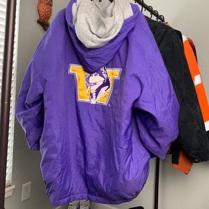 Vintage Washington Huskies Starter Windbreaker